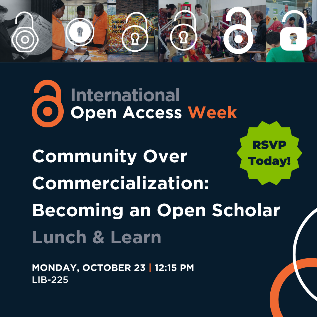 Community Over Commercialization: Becoming an Open Scholar