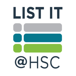 LIST IT @ H S C vertical logo