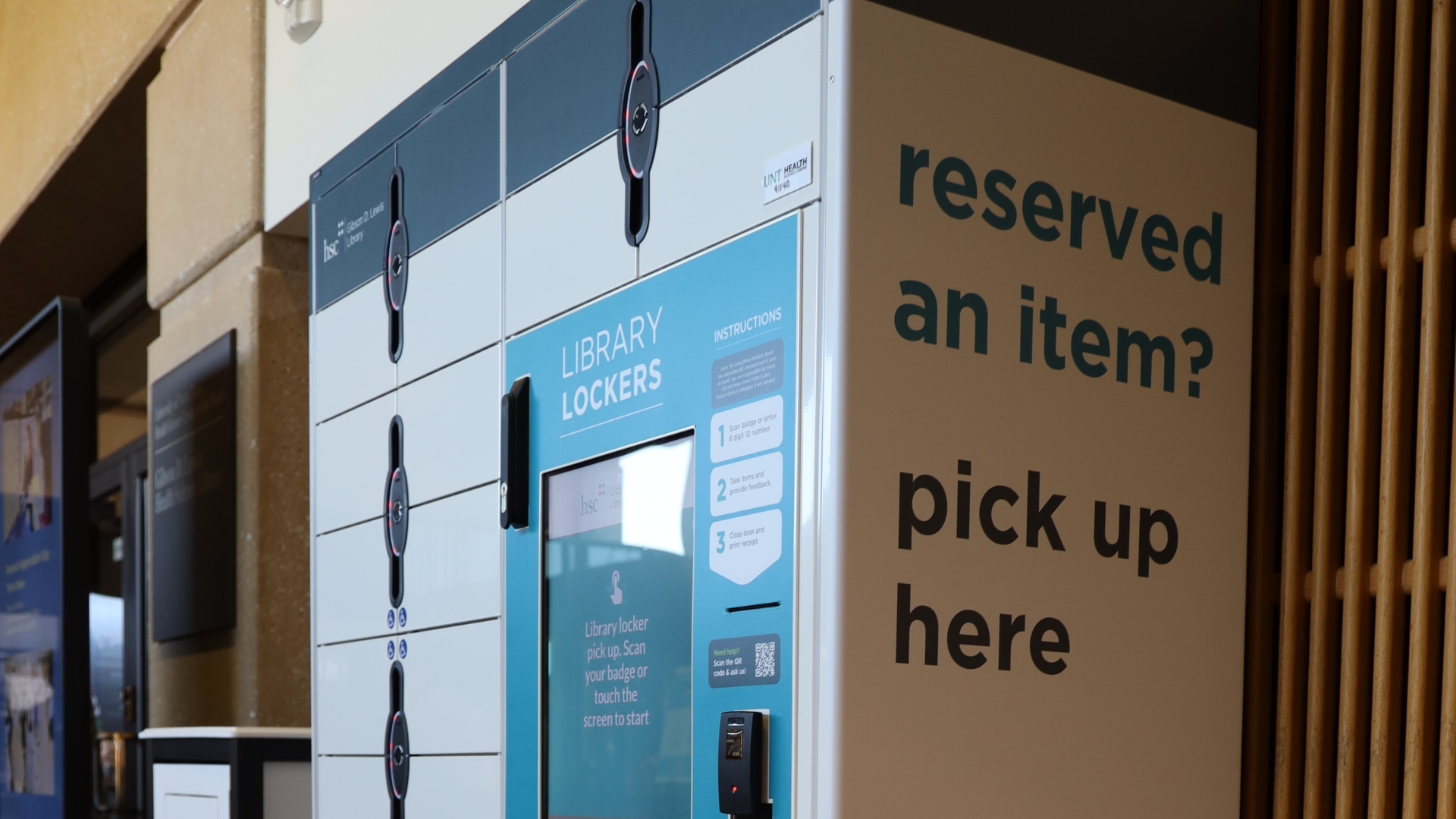 Lewis Library Lockers